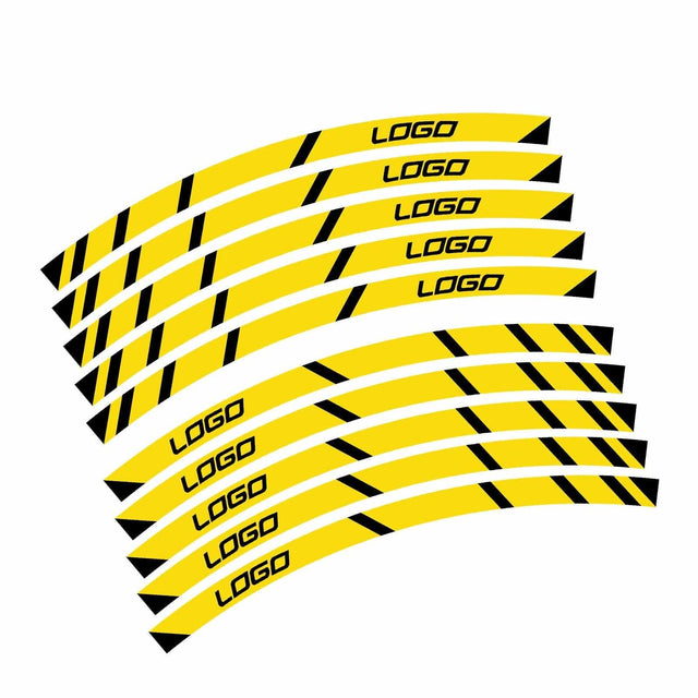 For Suzuki GSX-R 600 Logo 17 inch Rim Wheel Stickers MM01B Rim Edge Tapes.