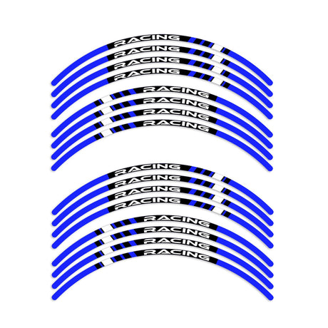 StickerBao Blue P01B Stripe Standard Edge Rim Sticker Universal Motorcycle 17 inch Wheel Stripe Decal For Ducati