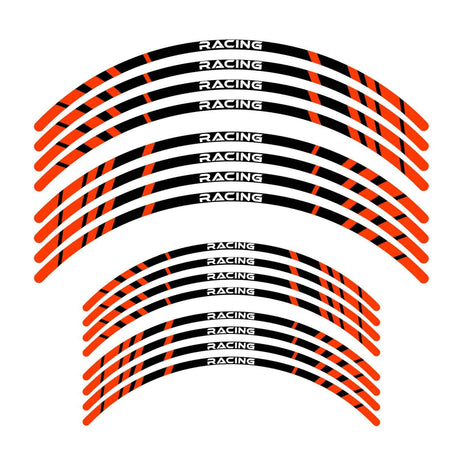 21 inch 19 inchRim Wheel Stickers P02B STRIPE 02 Dirt Bike Rim Edge Stripes | For Suzuki RM125 RM250.
