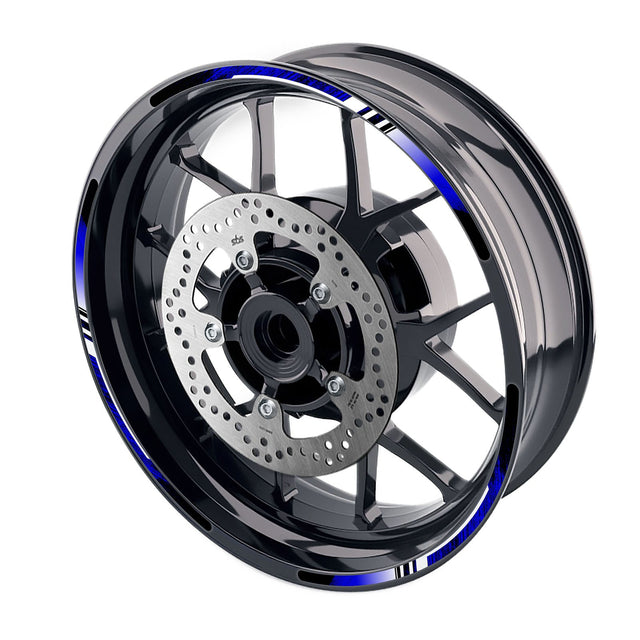 StickerBao Blue P05B Stripe Standard Edge Rim Sticker Universal Motorcycle 17 inch Wheel Stripe Decal For Triumph
