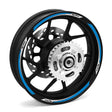 For Honda MONKEY Logo Z125M RAZ 12 inch Rim Wheel Stickers RR04W Rim Edge Tapes.