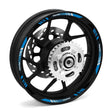 For Honda GROM Logo MSX125 STRIPE 07 12 inch Rim Wheel Stickers SS07B Rim Edge Tapes.