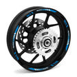 For Honda MONKEY Logo Z125M STRIPE 07 12 inch Rim Wheel Stickers SS07B Rim Edge Tapes.