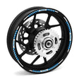 For Honda GROM Logo MSX125 STRIPE 09 12 inch Rim Wheel Stickers SS09B Rim Edge Tapes.