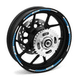 For Honda MONKEY Logo Z125M STRIPE 09 12 inch Rim Wheel Stickers SS09B Rim Edge Tapes.