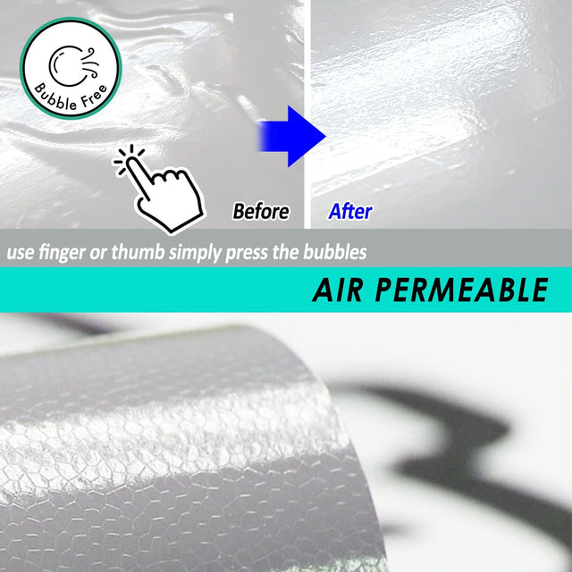 StickerBao Universal 17 inch Motorcycle B01B Honeycomb Standard Edge Rim Sticker Check Rim Wheel Decal  For Ducati