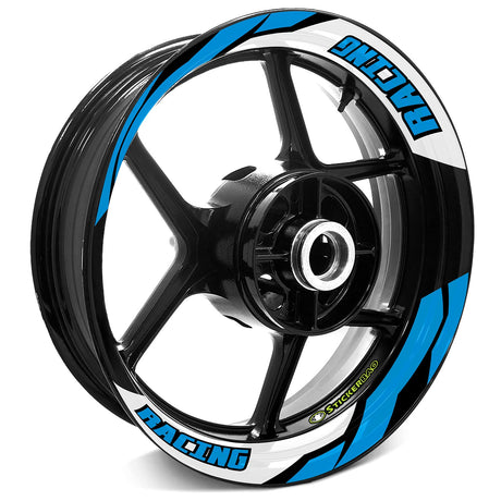 StickerBao Aqua 17 inch J07W Advanced 2-Piece Rim Sticker Universal Motorcycle Rim Wheel Decal For Yamaha