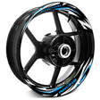 17 inch Rim Wheel Stickers S04B 2-Piece Decal | For Honda CBR600RR CBR1000RR.