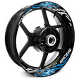 17 inch Rim Wheel Stickers S07B 2-Piece Decal | For Suzuki GSX-R 600 750 1000.