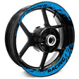 17 inch Rim Wheel Stickers S08B 2-Piece Decal | For Triumph Tiger 1050 Trophy SE.