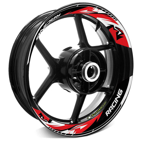 17 inch Rim Wheel Stickers S10B 2-Piece Decal |  For Yamaha MT07 MT09 MT10.