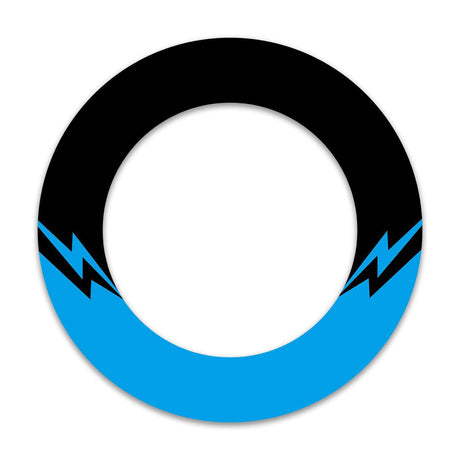 17 inch SUPERMOTO Rim Wheel Stickers FL01B Lightning Colored Whole Rim Decal | For Honda CRF150 CRF250L CRF250X.