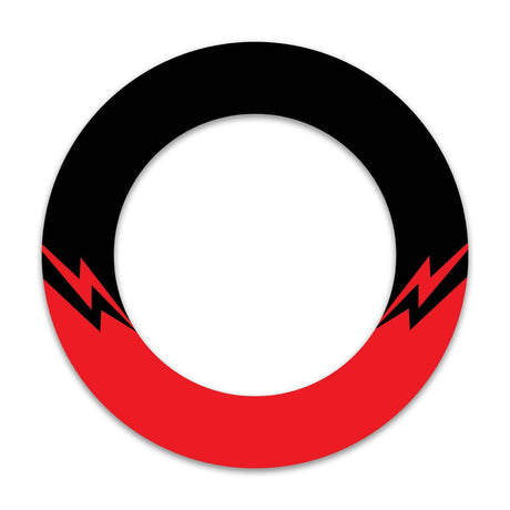 17 inch SUPERMOTO Rim Wheel Stickers FL01B Lightning Colored Whole Rim Decal | For Honda CRF150 CRF250L CRF250X.