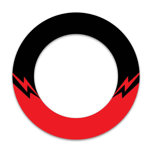 17 inch SUPERMOTO Rim Wheel Stickers FL01B Lightning Colored Whole Rim Decal | For Honda CRF150 CRF250L CRF250X.