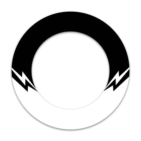 17 inch SUPERMOTO Rim Wheel Stickers FL01B Lightning Colored Whole Rim Decal | For Honda CRF150 CRF250L CRF250X.