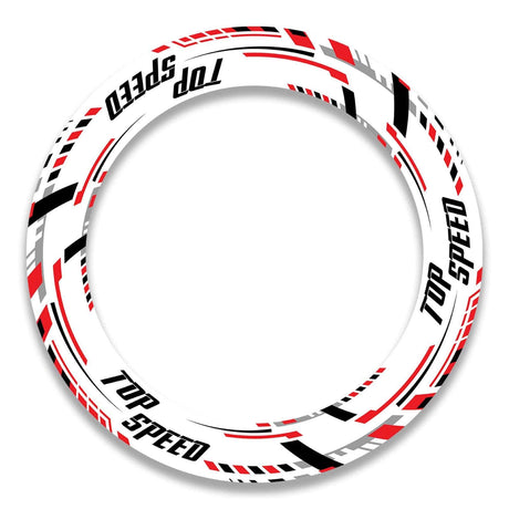 17 inch Rim Wheel Stickers J04W Whole Rim Decal | For Ducati MULTISTRADA 1260/ S SCRAMBLER CAFE RACER.