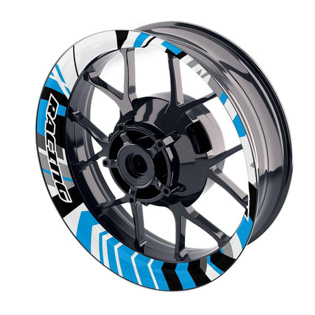 17 inch Rim Wheel Stickers J07W Whole Rim Decal | For Kawasaki Z H2 Z1000 R Z125 Z300 Z400 Z650 Z900.
