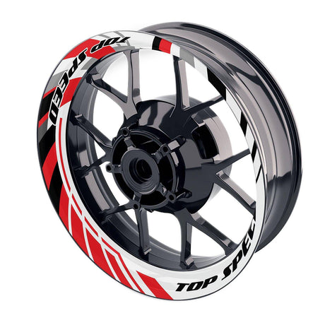 17 inch Rim Wheel Stickers J08W Whole Rim Decal | For Honda NC750S NC750X VFR800F.