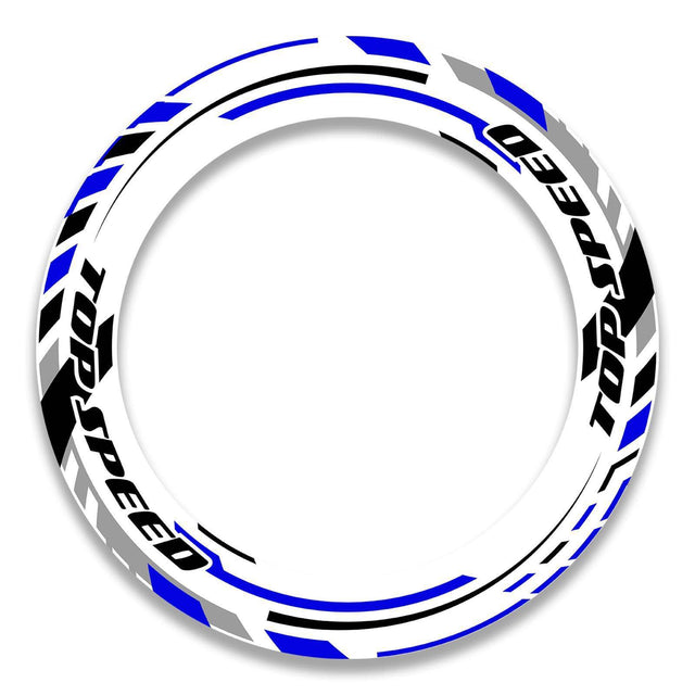 17 inch Rim Wheel Stickers J09W Whole Rim Decal | For Yamaha YZF R1 R1M YZF R125 YZF R15 YZF R25 YZF R3 YZF R6 YZF R7.