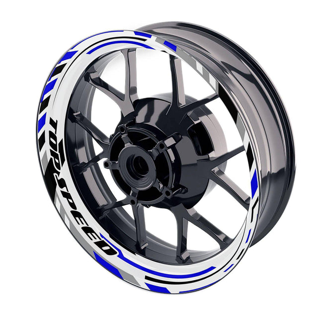 17 inch Rim Wheel Stickers J09W Whole Rim Decal | For Yamaha YZF R1 R1M YZF R125 YZF R15 YZF R25 YZF R3 YZF R6 YZF R7.