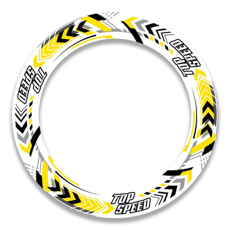 17 inch Rim Wheel Stickers J10W Whole Rim Decal | For Suzuki STARIA F150 SV650X SV650 V-STROM 250.