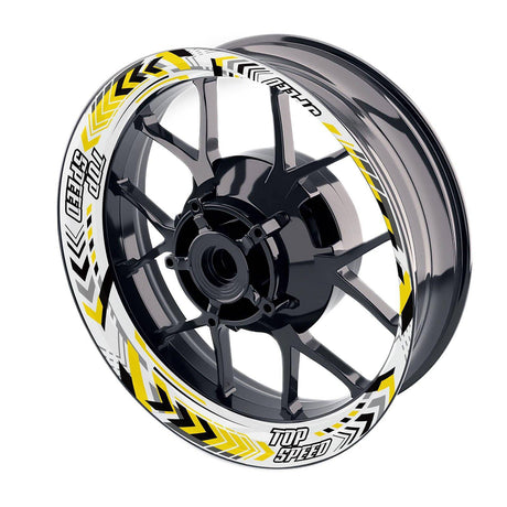 17 inch Rim Wheel Stickers J10W Whole Rim Decal | For Suzuki STARIA F150 SV650X SV650 V-STROM 250.