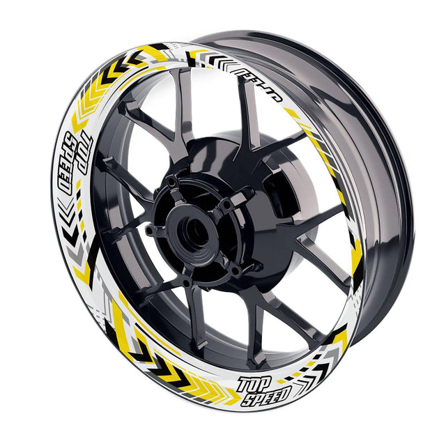 17 inch Rim Wheel Stickers J10W Whole Rim Decal | For Suzuki STARIA F150 SV650X SV650 V-STROM 250.