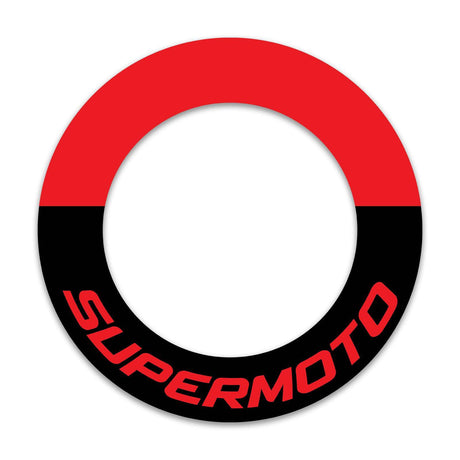 17 inch Rim Wheel Stickers OG01B SUPERMOTO Half Whole Rim Decal | For Kawasaki KX80 KX85 KXF450 KXF250.
