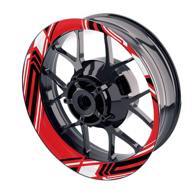 17 inch Rim Wheel Stickers S09B Whole Rim Decal | For Honda CBR1000RR CBR250RR CBR300R CBR400R CBR500R CBR650R.