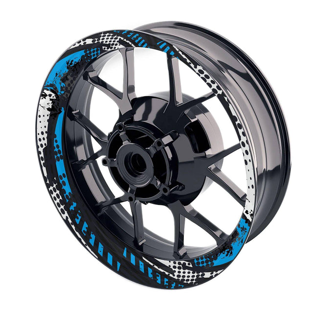 17 inch Rim Wheel Stickers T05B Whole Rim Decal | For BMW F900R F900XR G310R.