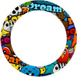 Cute Characters T12 Wheel Decal Stickers Whole Rim | For Ducati Monster 1200 821.