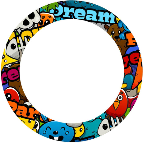 Cute Characters T12 Wheel Decal Stickers Whole Rim | For Ducati Monster 1200 821.