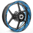 For Honda Monkey Logo Z125M 12 inch Rim Wheel Stickers TA001 Whole Rim Decal.