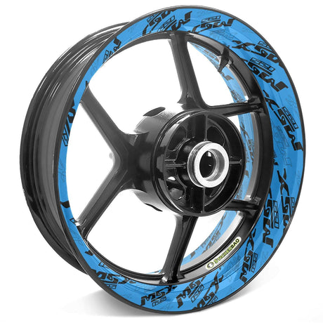 For Honda MSX125 Logo Grom 12 inch  Rim Wheel Stickers TA001 Whole Rim Decal.