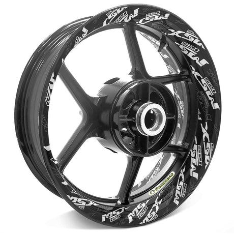 For Honda MSX125 Logo Grom 12 inch  Rim Wheel Stickers TA001 Whole Rim Decal.
