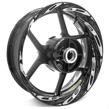 For Honda CB Logo CB600F CB900F 17 inch Rim Wheel Stickers TA001 Whole Rim Decal.