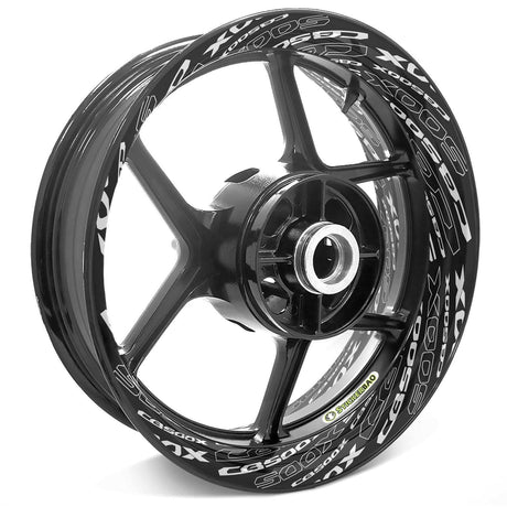 For Honda CB500X Logo 17 inch Rim Wheel Stickers TA001 Whole Rim Decal.