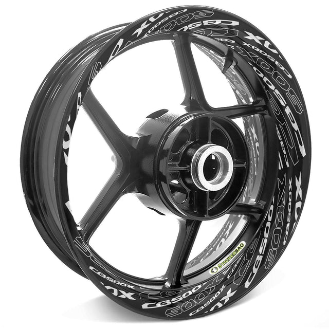 For Honda CB500X Logo 17 inch Rim Wheel Stickers TA001 Whole Rim Decal.