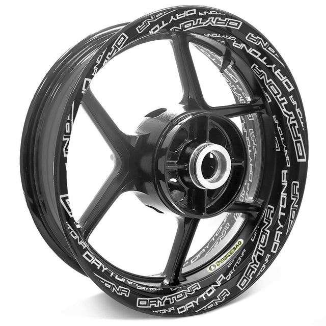 For Triumph Daytona Logo 17 inch Rim Wheel Stickers TA001 Whole Rim Decal.