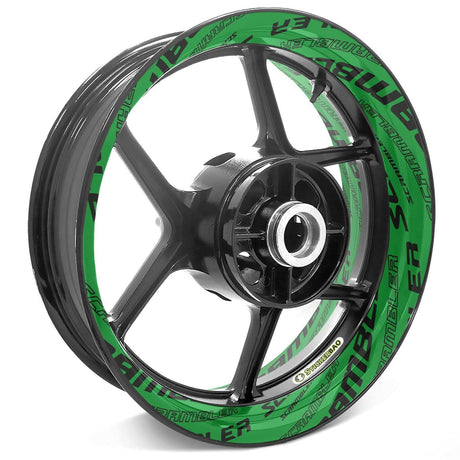 For Triumph Scrambler Logo 17 inch Rim Wheel Stickers TA001 Whole Rim Decal.
