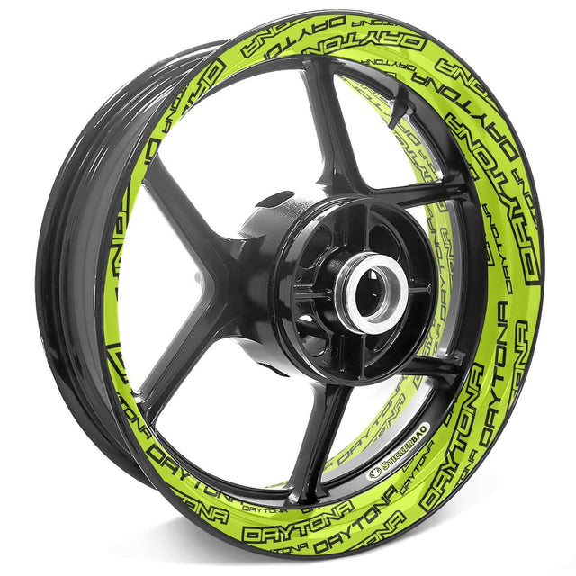For Triumph Daytona Logo 17 inch Rim Wheel Stickers TA001 Whole Rim Decal.