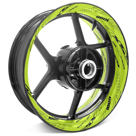 For Suzuki GSX-R 1000 Logo 17 inch Rim Wheel Stickers TA001 Whole Rim Decal.