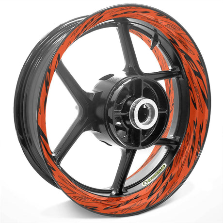 For Honda CBR Logo CBR600RR CBR1000RR 17 inch Rim Wheel Stickers TA001 Whole Rim Decal.
