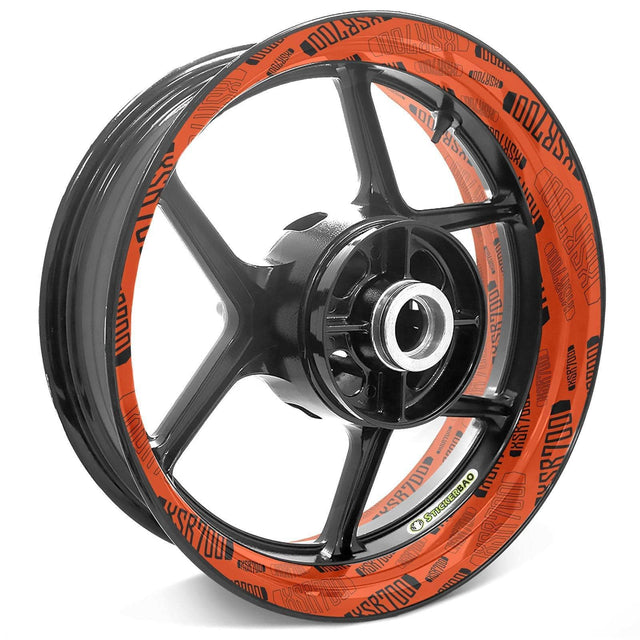 For Yamaha XSR 700 Logo 17 inch Rim Wheel Stickers TA001 Whole Rim Decal.