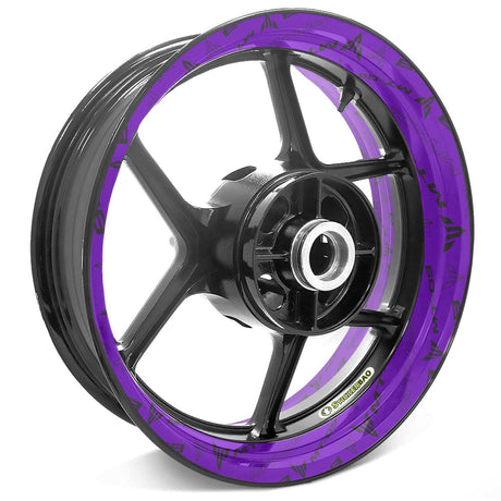 For Yamaha MT-09 MT09 Logo 17 inch Rim Wheel Stickers TA001 Whole Rim Decal.