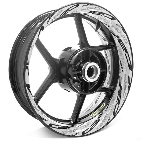For Honda CBF Logo CBF250 CBF600 17 inch Rim Wheel Stickers TA001 Whole Rim Decal.