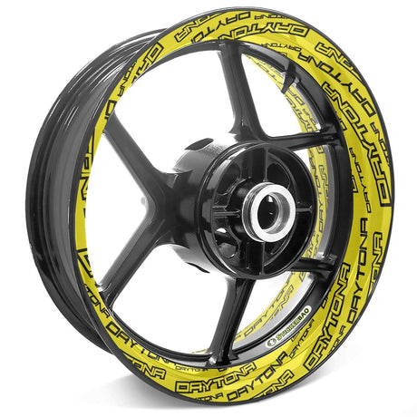 For Triumph Daytona Logo 17 inch Rim Wheel Stickers TA001 Whole Rim Decal.