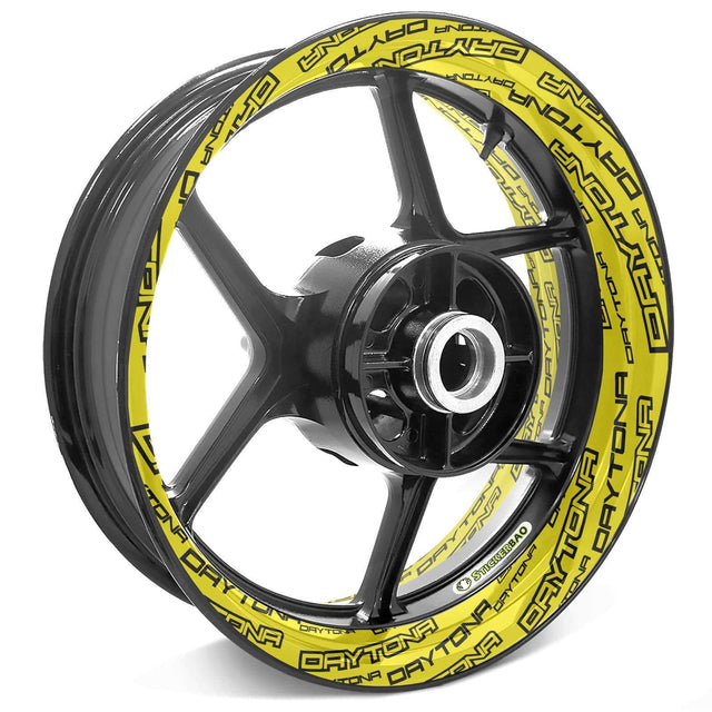For Triumph Daytona Logo 17 inch Rim Wheel Stickers TA001 Whole Rim Decal.