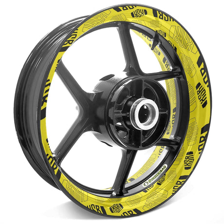 For Yamaha XSR Logo XSR700 XSR900 17 inch Rim Wheel Stickers TA001 Whole Rim Decal.