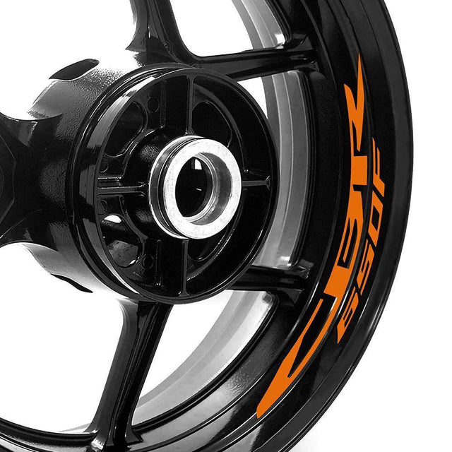 For Honda CBR650F 13-19 Logo 17 inch Rim Wheel Stickers WSSB Inner Rim Decal.